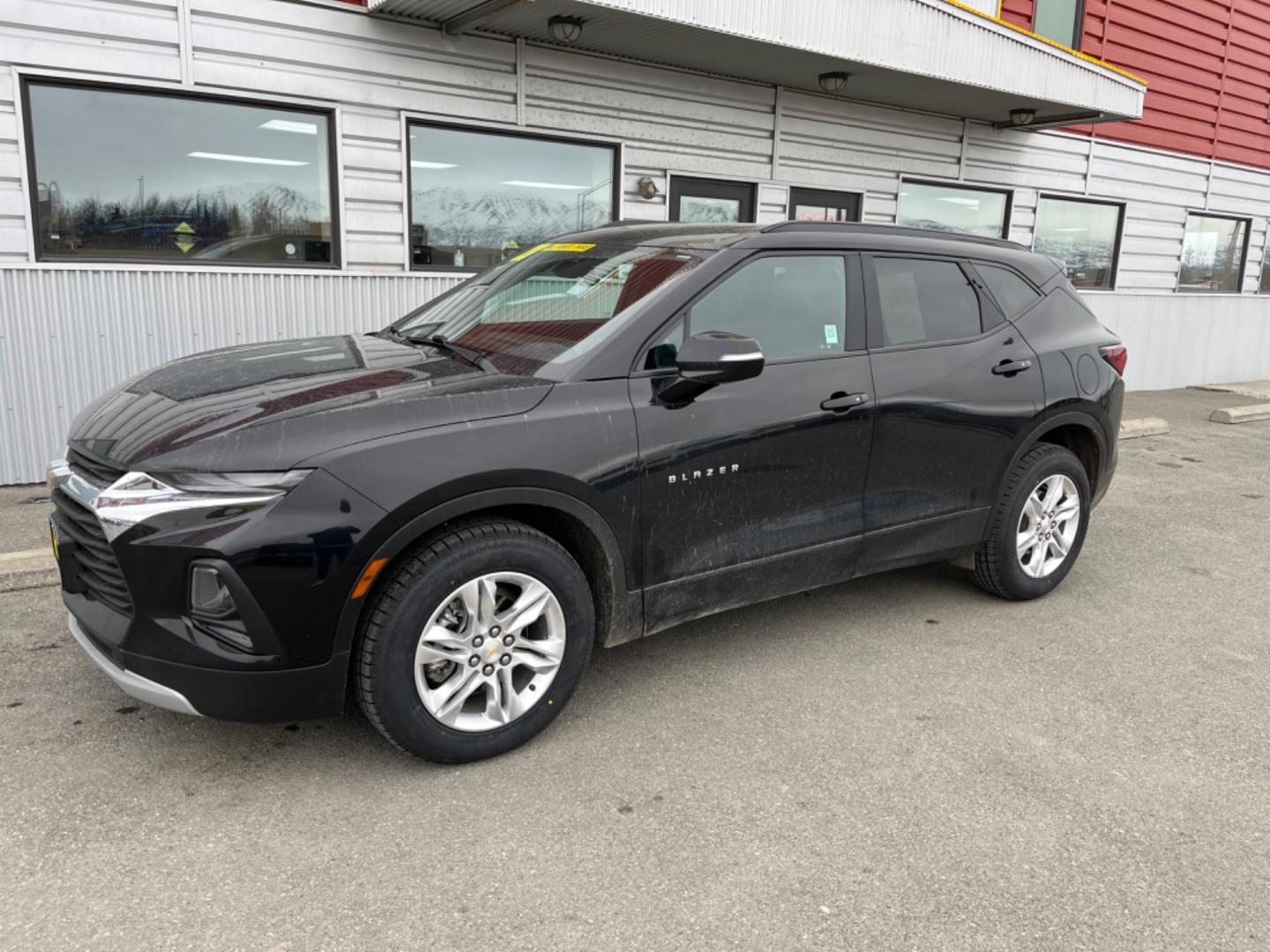 2021 Black Chevrolet Blazer (3GNKBJRS1MS) , located at 1960 Industrial Drive, Wasilla, 99654, (907) 274-2277, 61.573475, -149.400146 - Photo#0